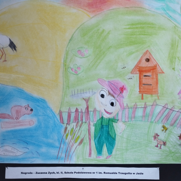 Nagrodzone prace V Powiatowy Konkurs Plastyczny JA - MOJA PRZYSZŁOŚĆ - MÓJ ZAWÓD