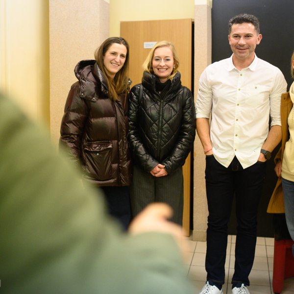 Spotkanie z Piotrem Krzyżowskim